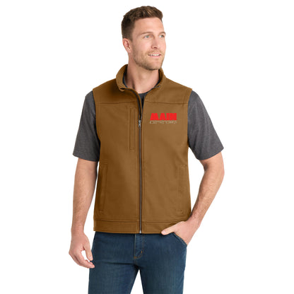 CornerStone® Duck Bonded Soft Shell Vest x Main Electric Supply Co.
