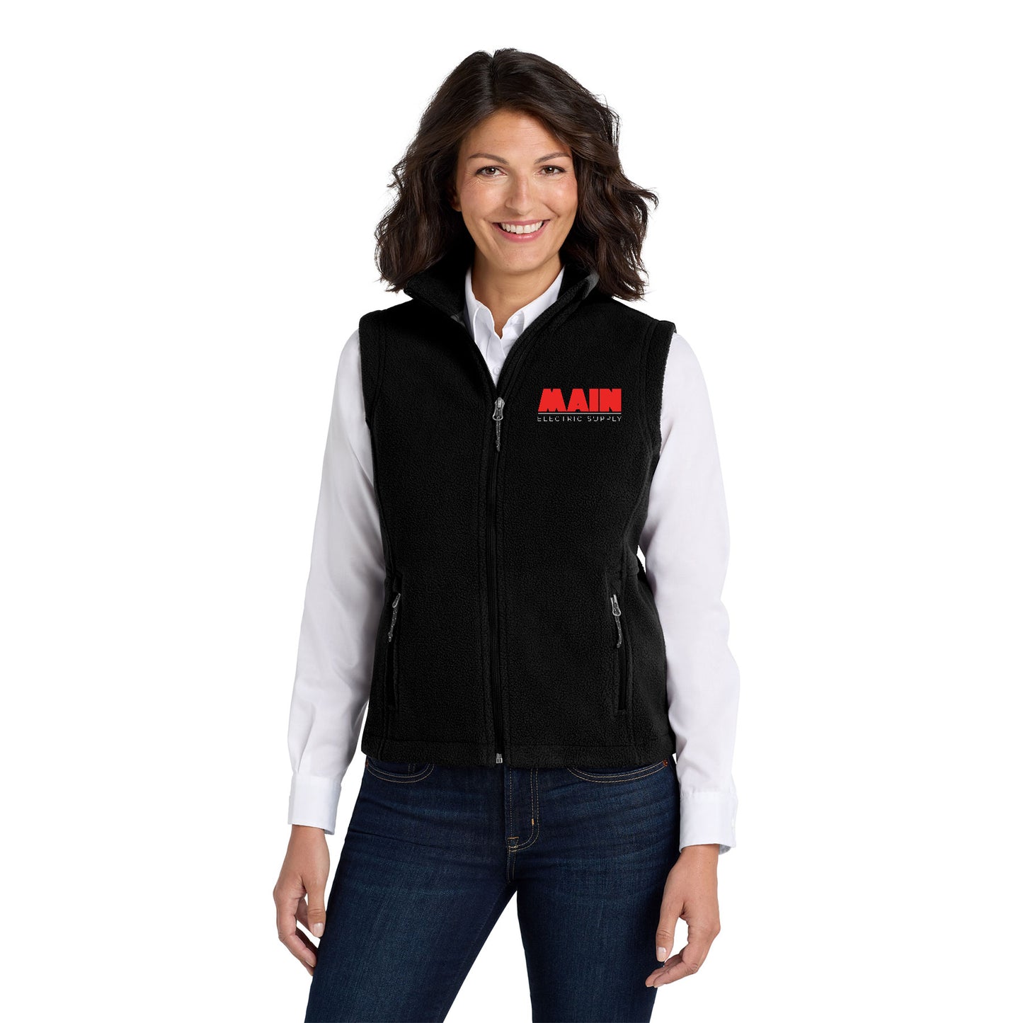 Port Authority® Women's Value Fleece Vest x Main Electric Supply Co.
