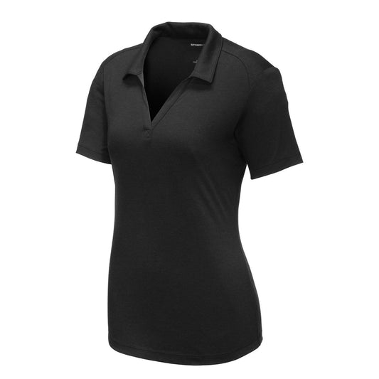 Sport-Tek Women's PosiCharge Tri-Blend Wicking Polo - Front