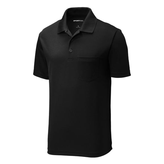 Sport-Tek PosiCharge RacerMesh Pocket Polo - Front