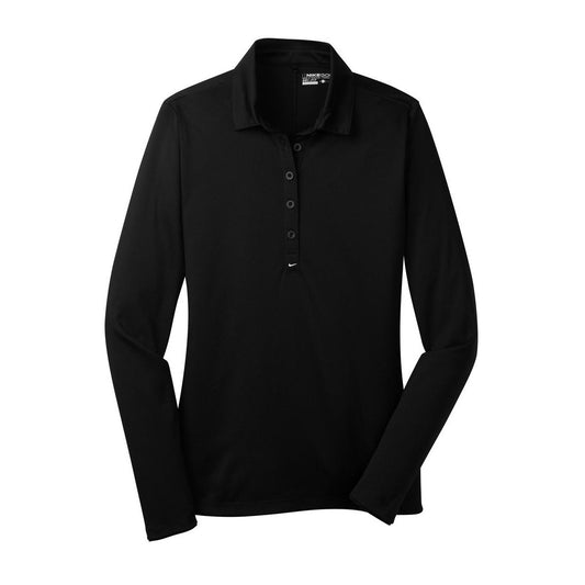 Nike Women's Long Sleeve Dri-FIT Stretch Tech Polo - Front