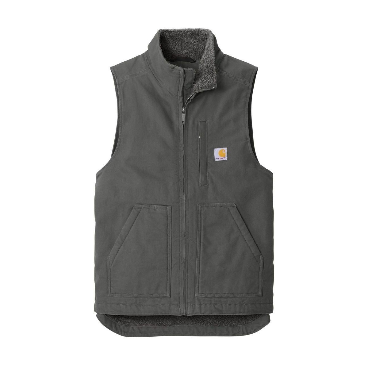 Carhartt Sherpa-Lined Mock Neck Vest - Front