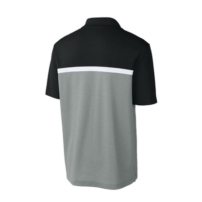 Sport-Tek UV Micropique Colorblock Polo - Back