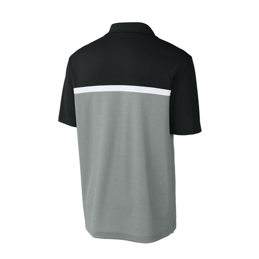 Sport-Tek UV Micropique Colorblock Polo - Back