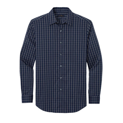 Navy Blazer/ White Grid Check - Front