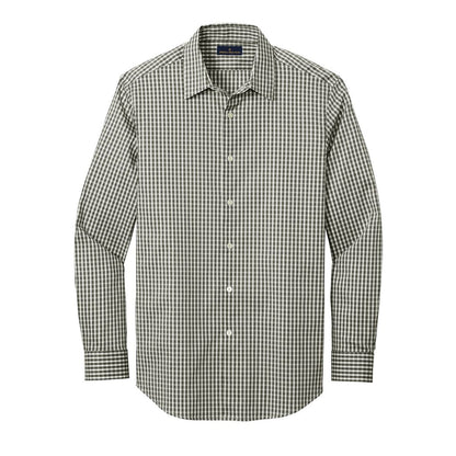 Deep Black Check - Front