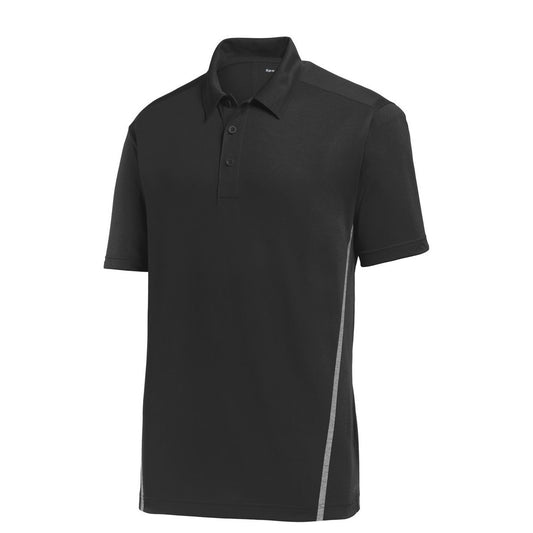 Sport-Tek Contrast PosiCharge Tough Polo - Front