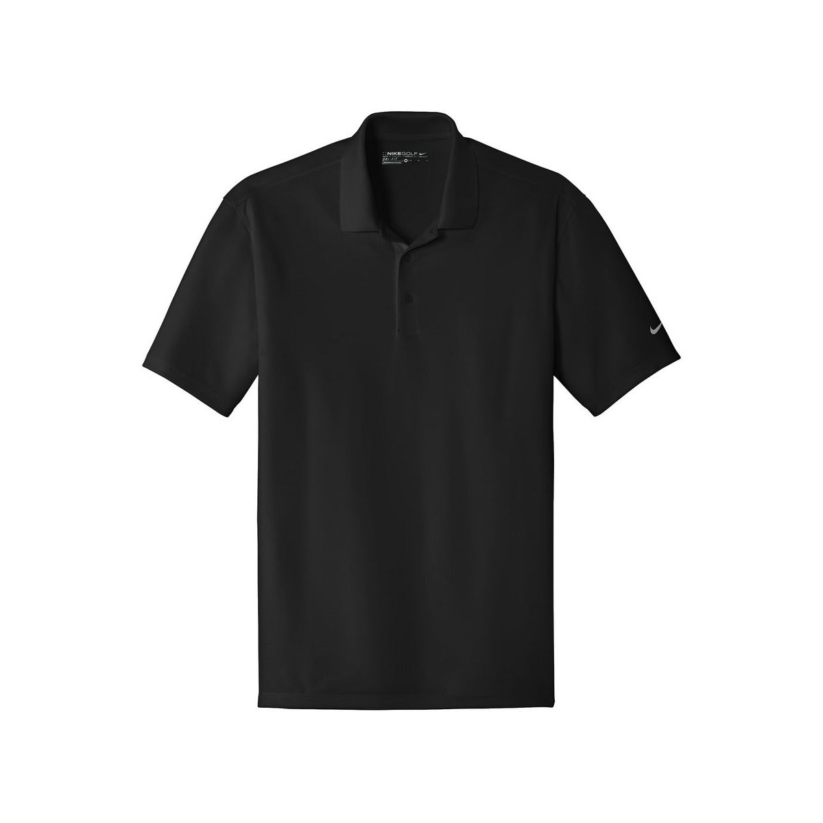 Nike Dri-FIT Classic Fit Players Polo with Flat Knit Collar - Front