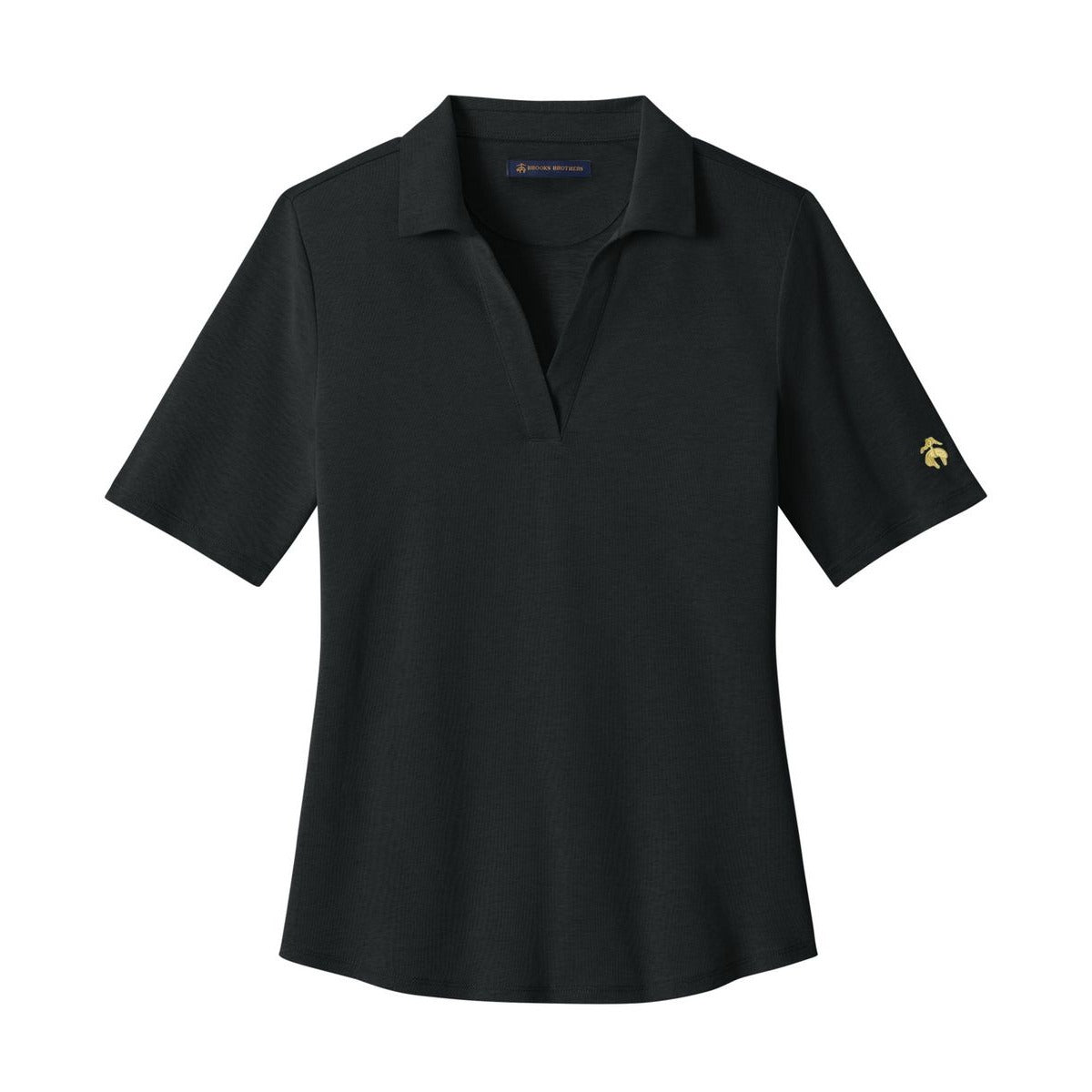 Brooks Brothers Women's Pinpoint Pique Polo - Front