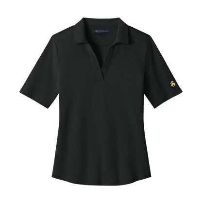 Brooks Brothers Women's Pinpoint Pique Polo - Front