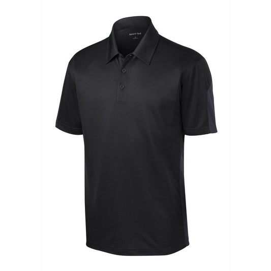 Sport-Tek PosiCharge Active Textured Colorblock Polo - Front