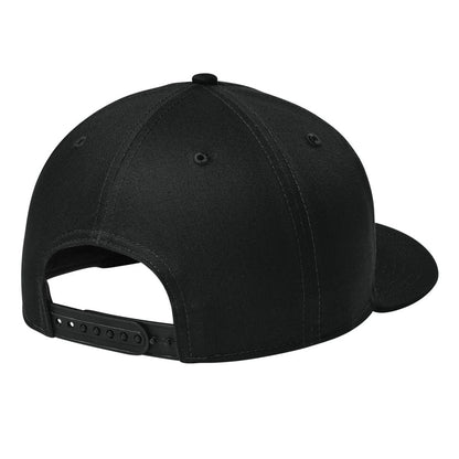 Flat Bill Snapback Cap - Back