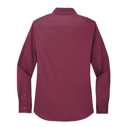 Burgundy/ Light Stone - Back