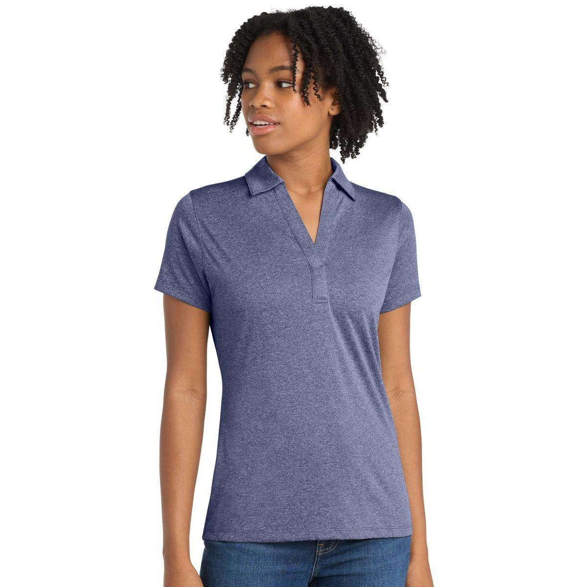 True Navy Heather - Model