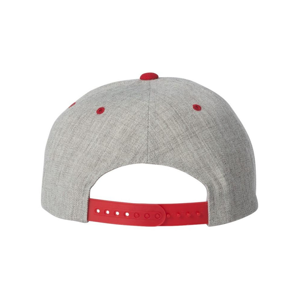 Heather Grey/ Red - Back