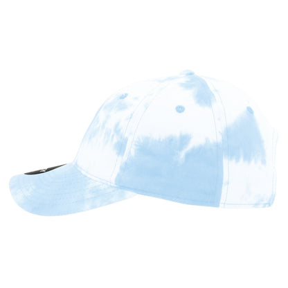 6 Panel Low Profile Relaxed Tie Dye Dad Hat - Detail