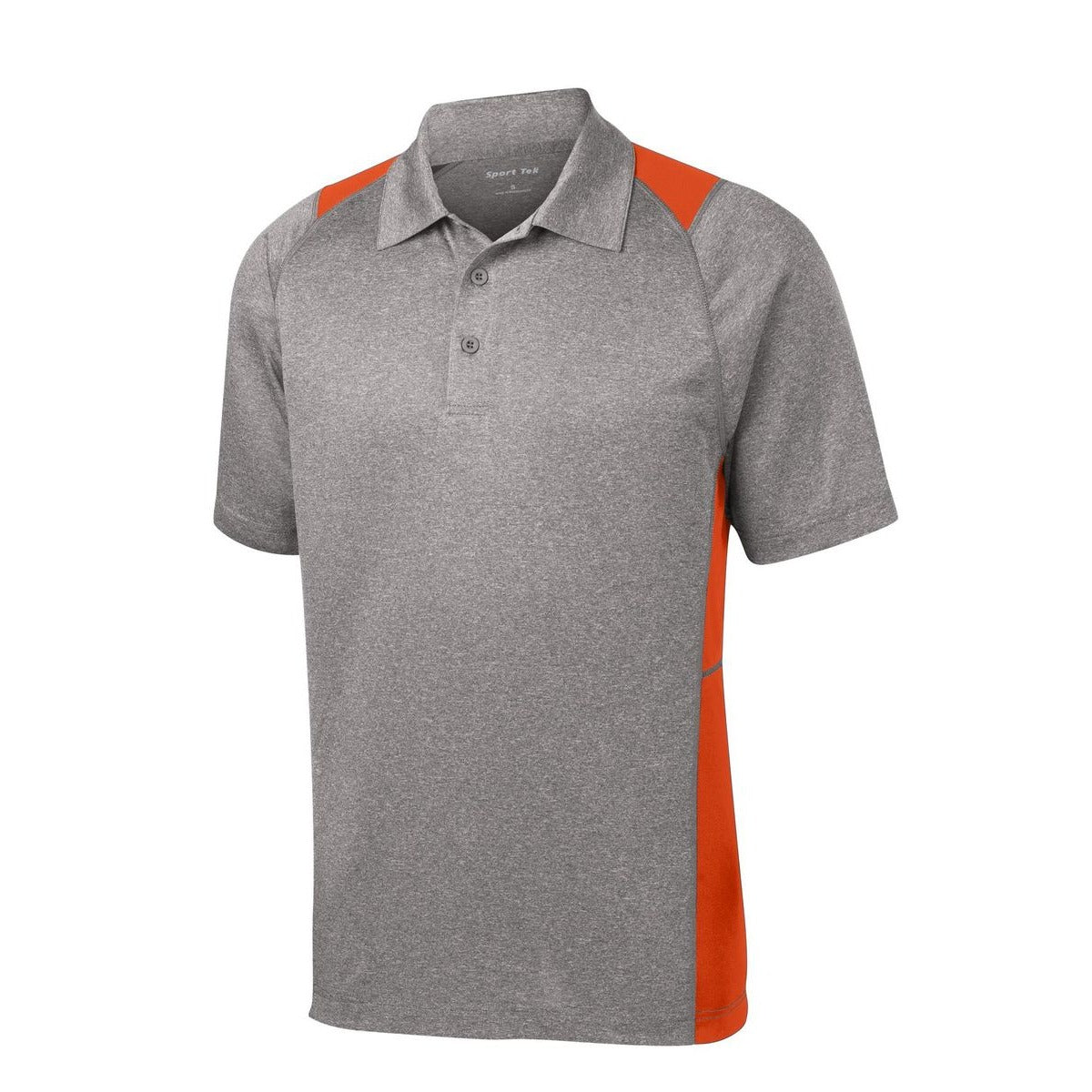 Vintage Heather/ Deep Orange - Front