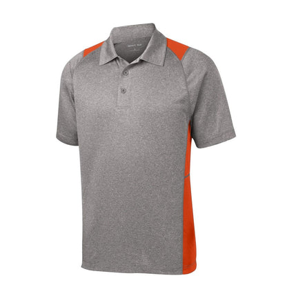 Vintage Heather/ Deep Orange - Front