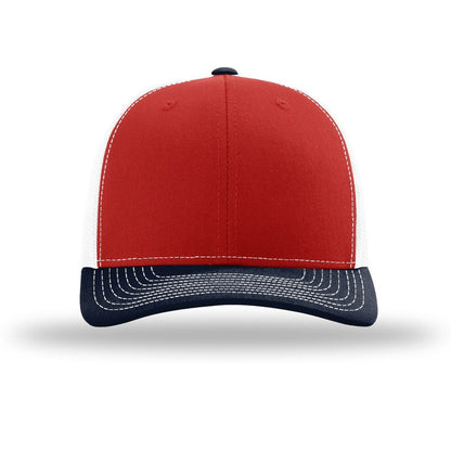 Red/ White/ Navy - Front