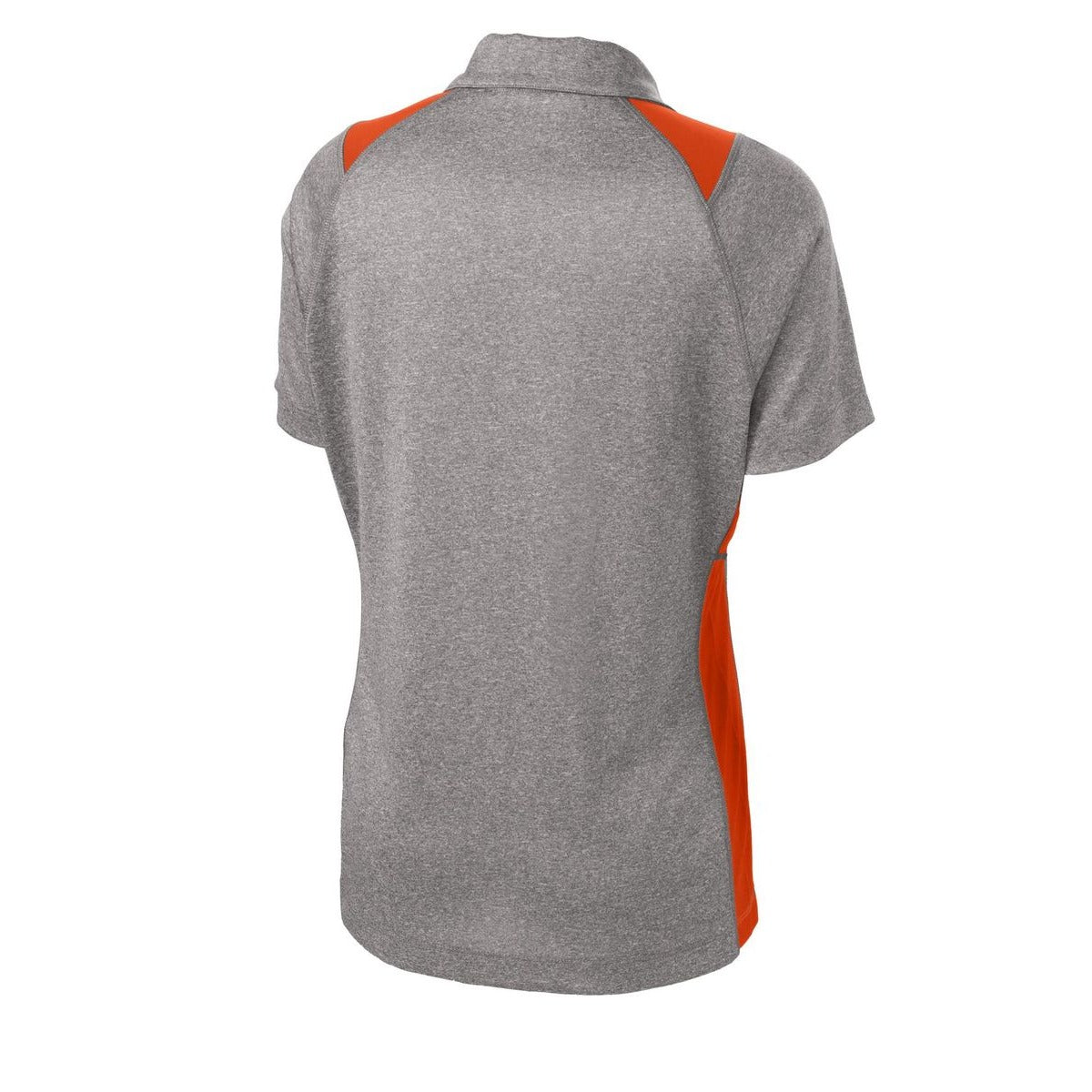 Vintage Heather/ Deep Orange - Back