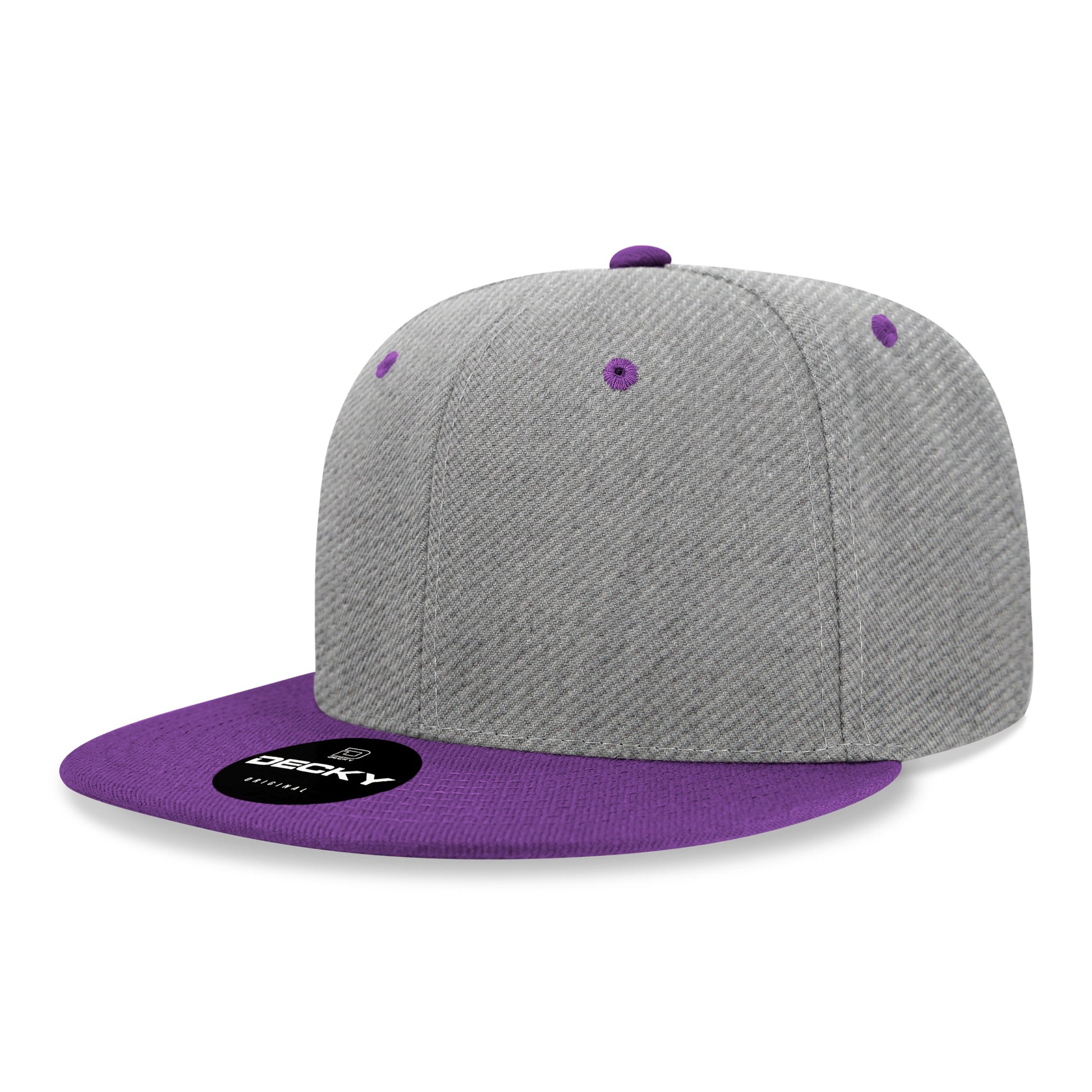 HeatherGrey/Purple - Front