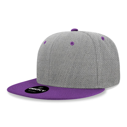 HeatherGrey/Purple - Front