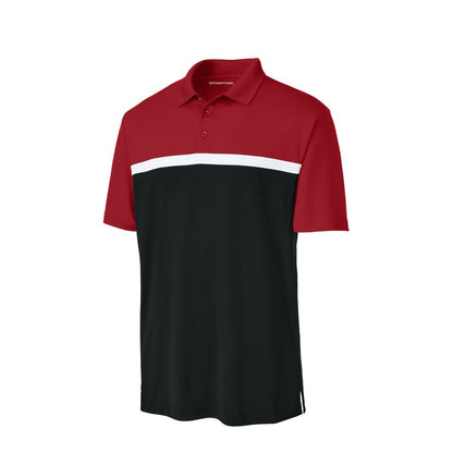 Deep Red/ Black/ White - Front
