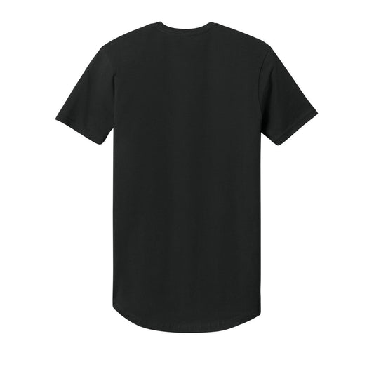 Next Level Apparel Cotton Long Body Tee - Back
