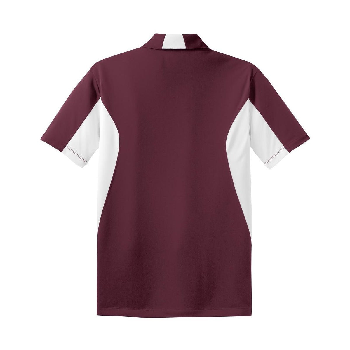 Maroon/ White - Back