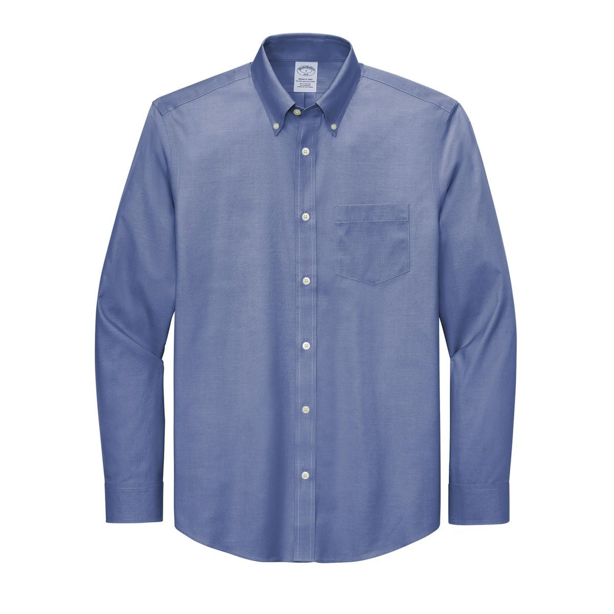 Brooks Brothers Wrinkle-Free Stretch Pinpoint Shirt - Front