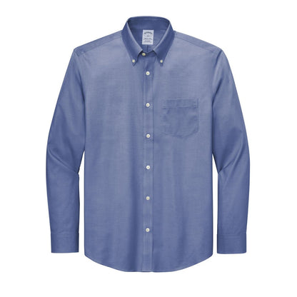 Brooks Brothers Wrinkle-Free Stretch Pinpoint Shirt - Front