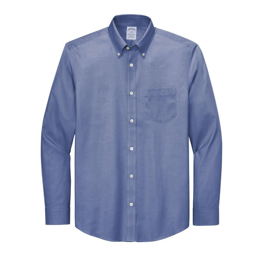 Brooks Brothers Wrinkle-Free Stretch Pinpoint Shirt - Front