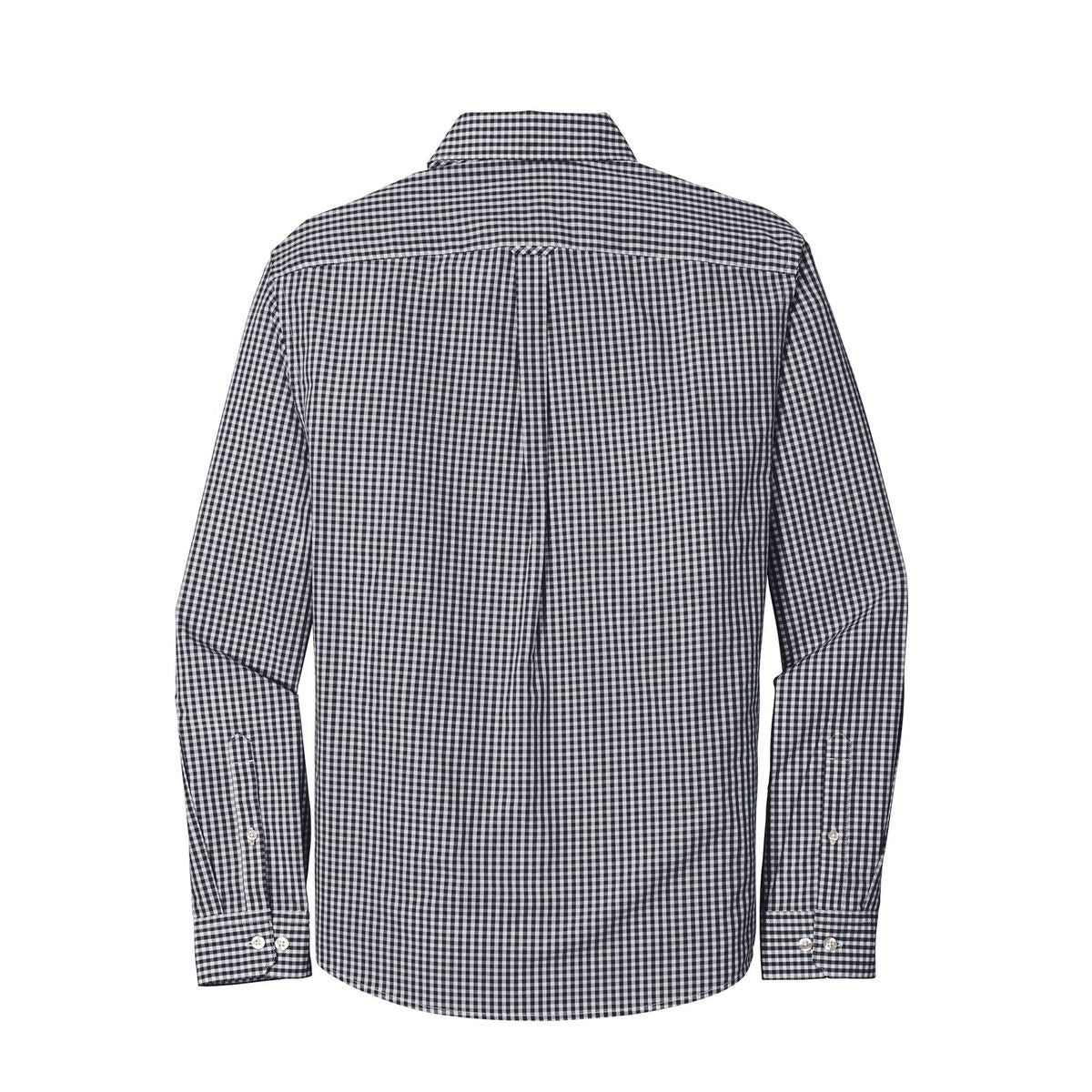 Port Authority Broadcloth Gingham Easy Care Shirt - Back