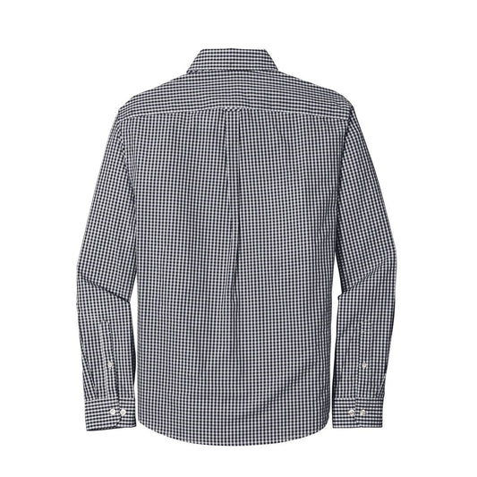 Port Authority Broadcloth Gingham Easy Care Shirt - Back