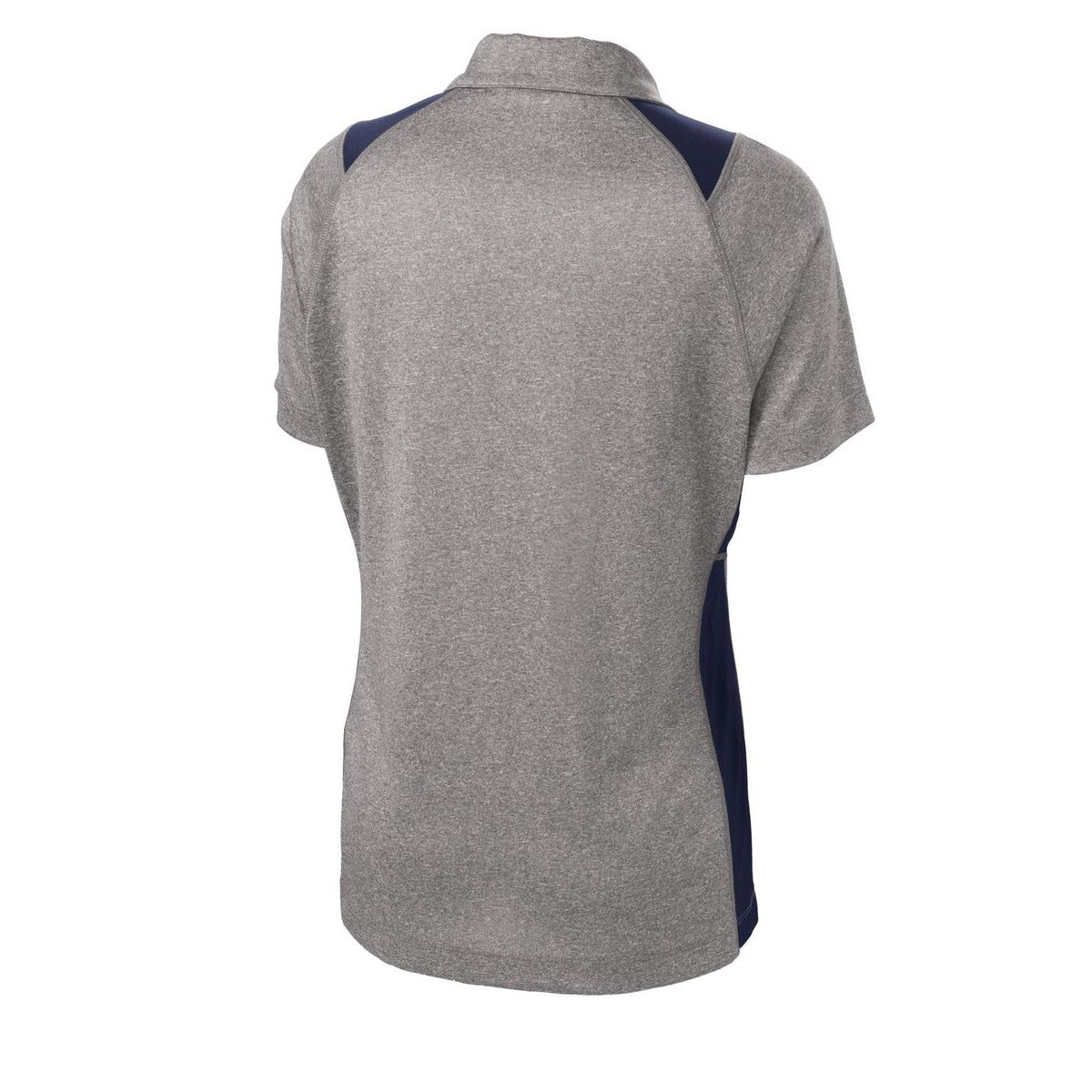 Vintage Heather/ True Navy - Back