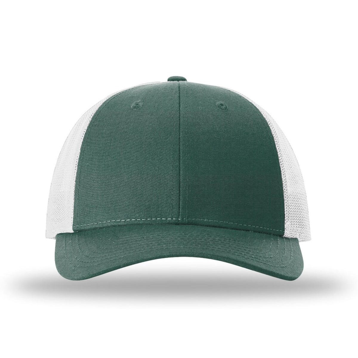 Dark Green Heather/ Light Grey - Front
