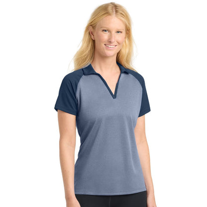 True Navy Heather/ True Navy - Model