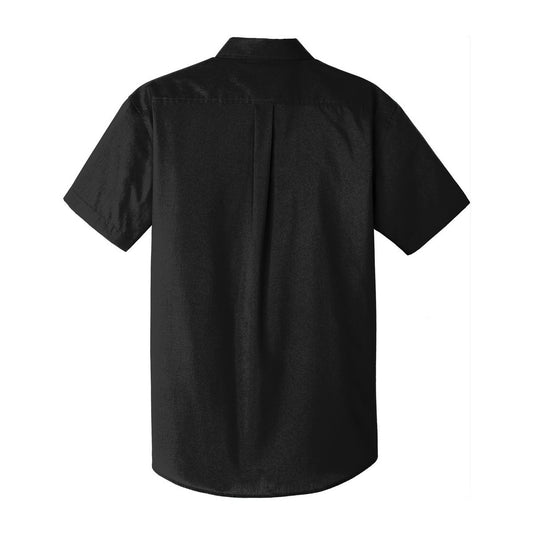 Port Authority Short Sleeve Carefree Poplin Shirt - Back