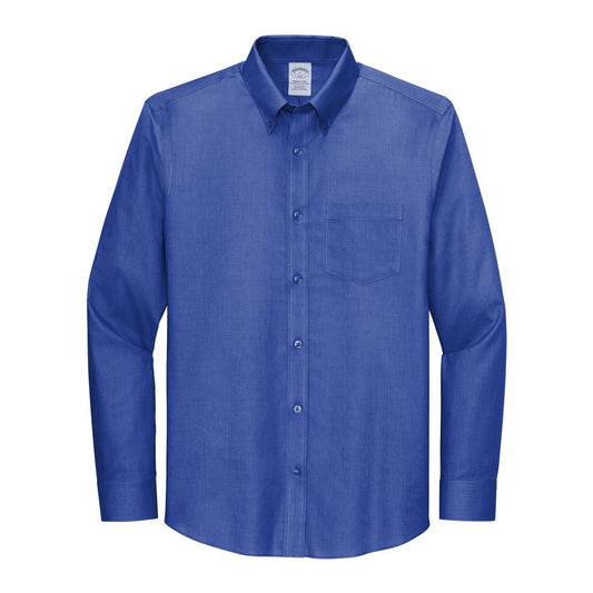Brooks Brothers Tall Wrinkle-Free Stretch Nailhead Shirt - Front