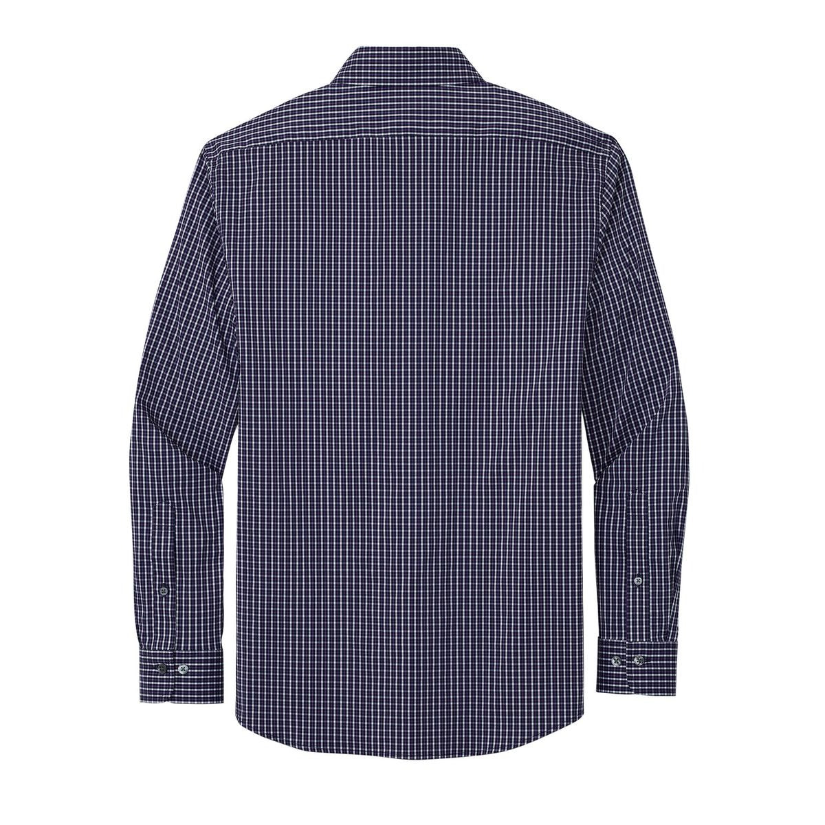 Navy Blazer Multi Check - Back