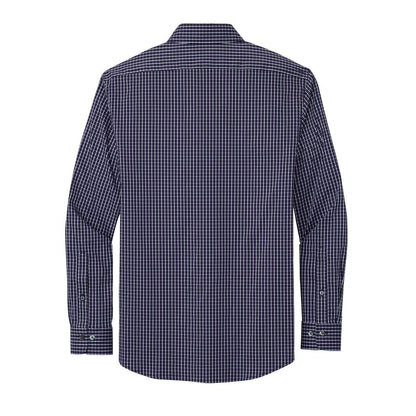Navy Blazer Multi Check - Back
