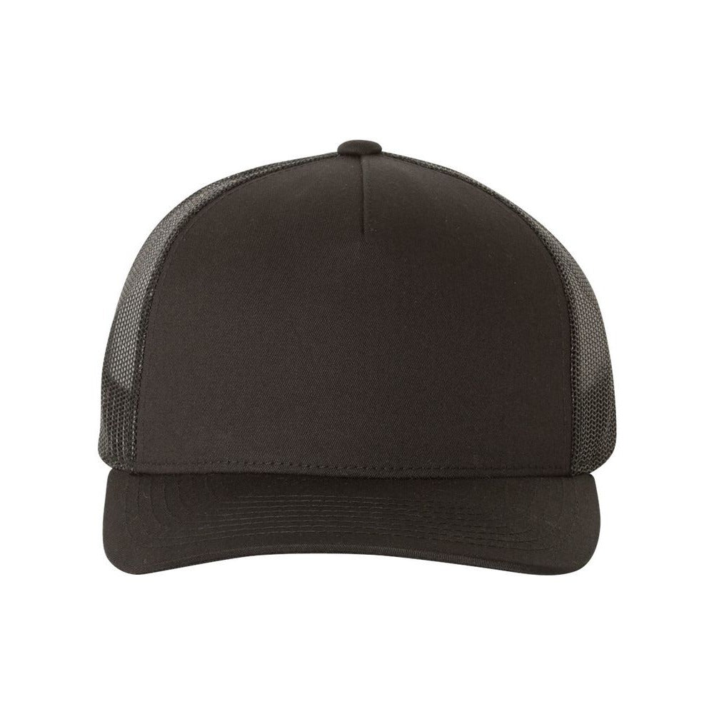 Five-Panel Retro Trucker Cap - Front