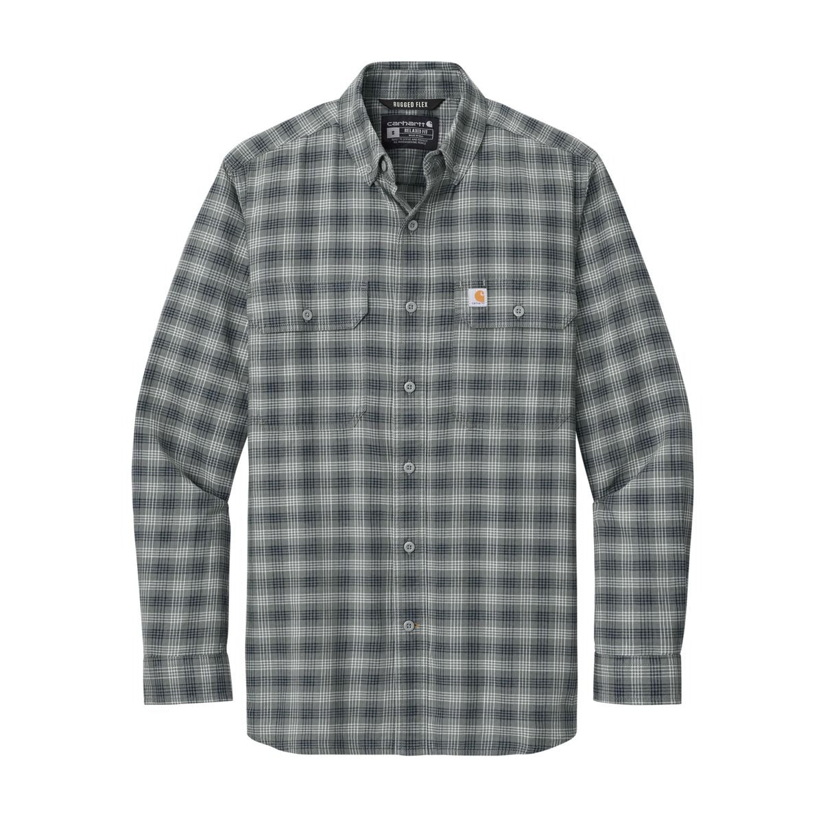 Plaid Steel Navy - Front