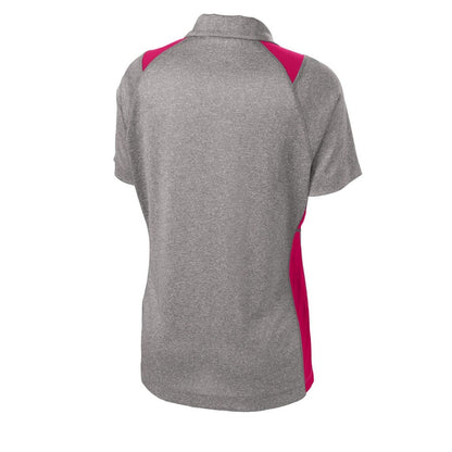 Vintage Heather/ Pink Raspberry - Back