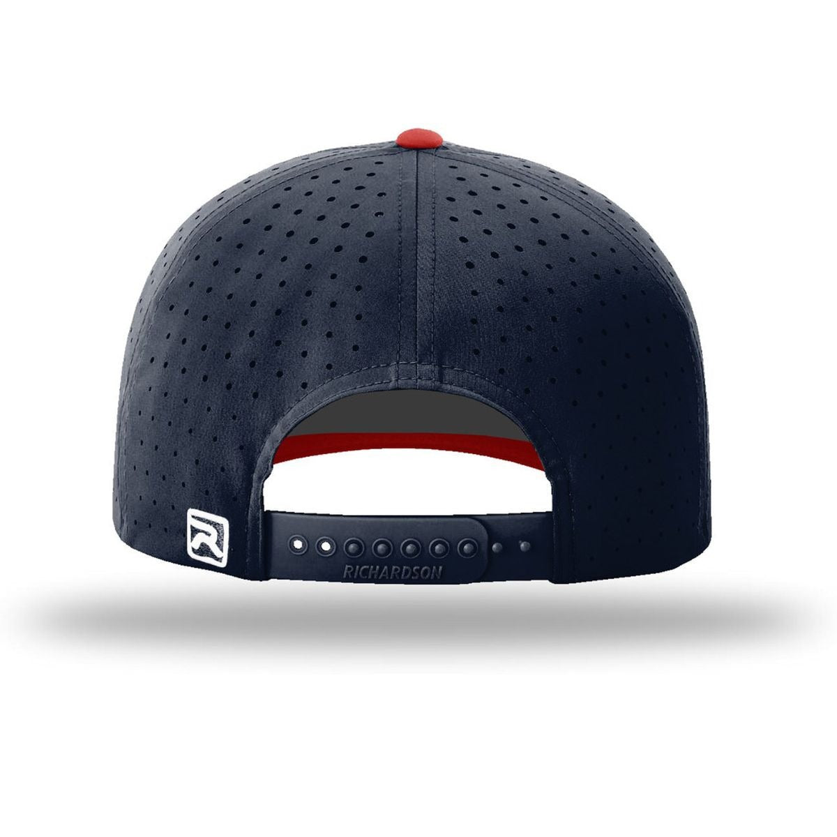 Navy/ Navy/ Red - Back