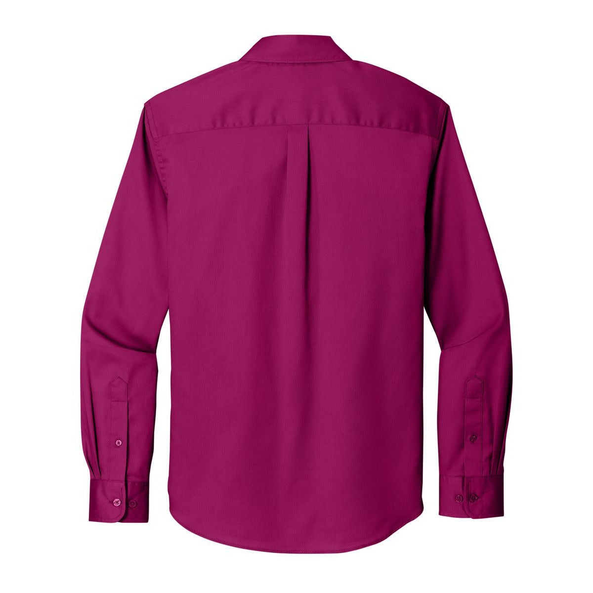 Port Authority Long Sleeve SuperPro React Twill Shirt - Back