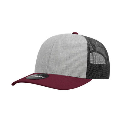 Maroon/H.Grey/Charcoal - Front