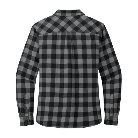 Port Authority Women's Plaid Flannel Shirt - Back