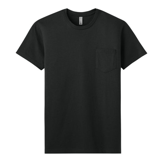Next Level Apparel Cotton Pocket Tee - Front