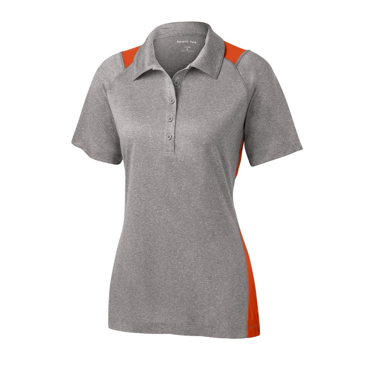 Vintage Heather/ Deep Orange - Front